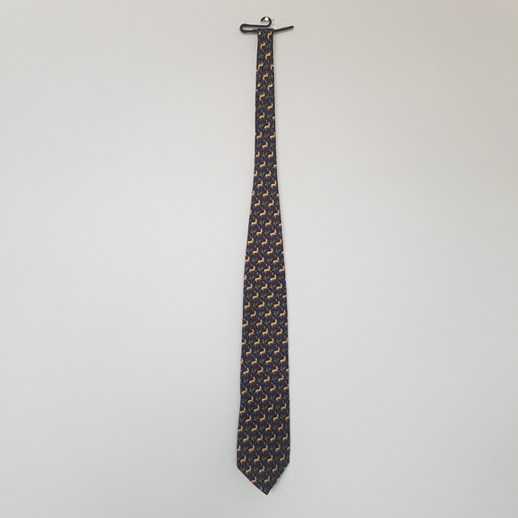 [GAP] Reindeer and Thistle Silk Tie - Picture 4 of 7